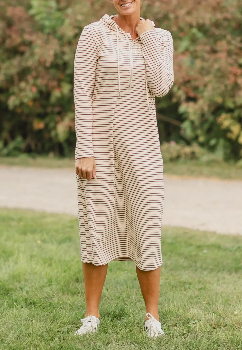 Striped Sweater Dress